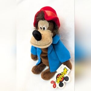 vintage Disney Brer Bear Beanie bean Bag Plush disneyland splash mountain 